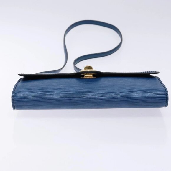 LOUIS VUITTON Epi Pochette Arche Shoulder Bag Blue - Picture 6 of 16